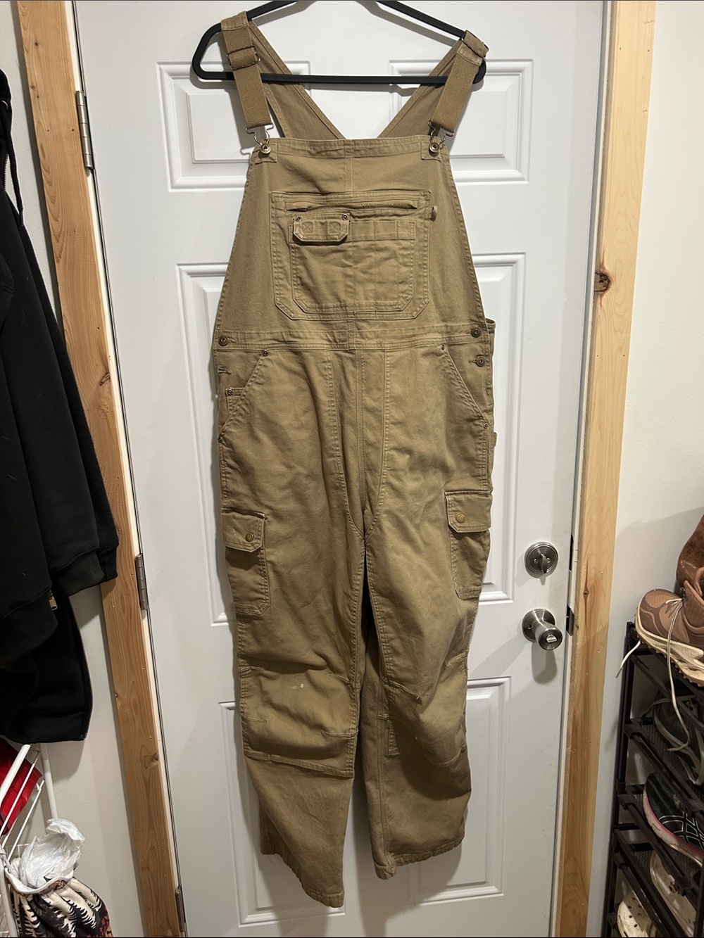 Duluth Trading Co Tan Workwear Overalls - Women's 2X